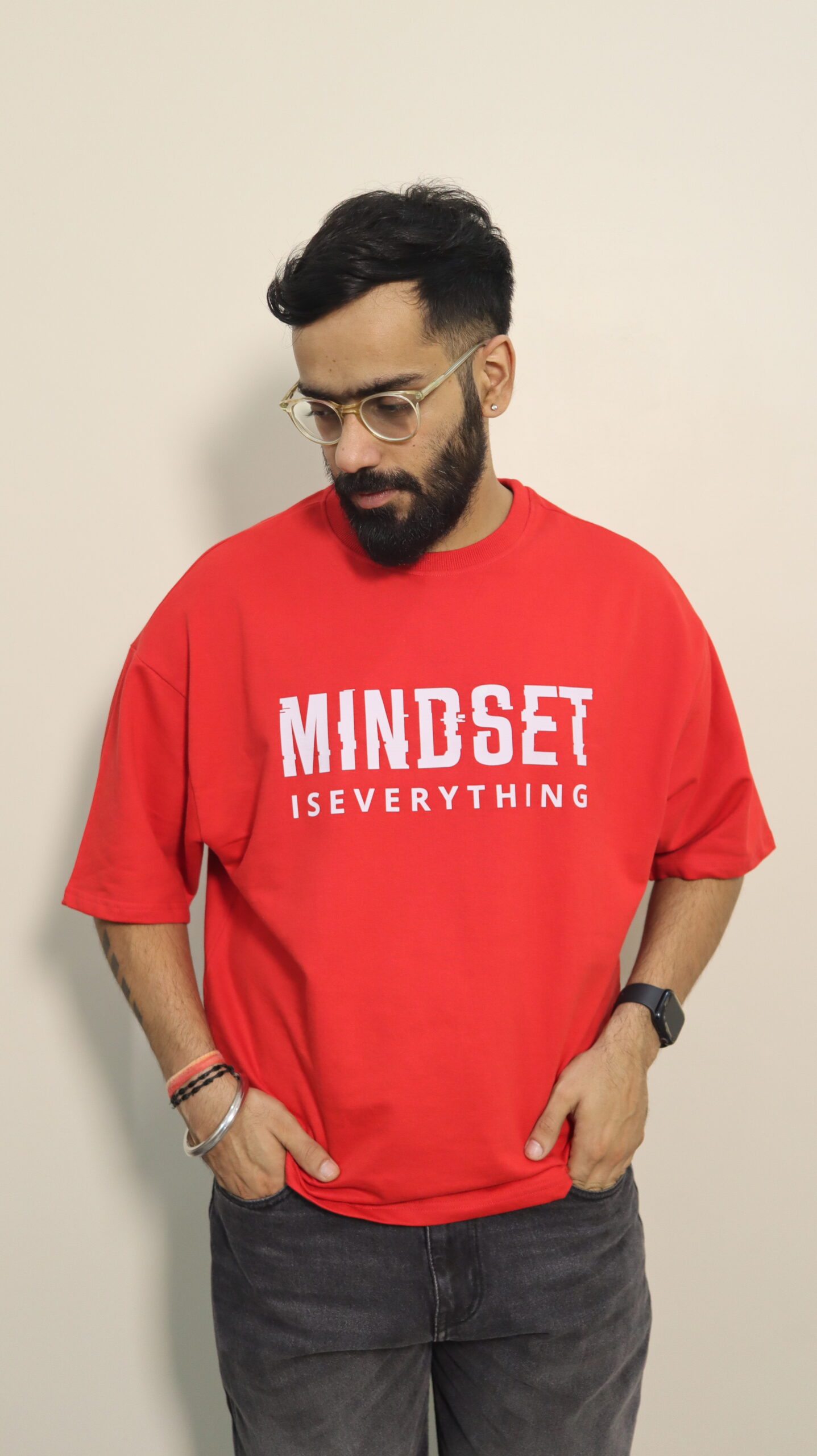 Red Oversize T-shirt